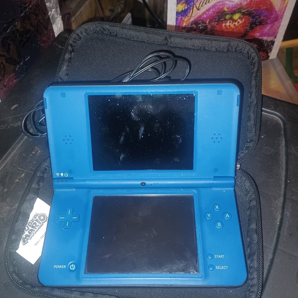 Nintendo Blue Handheld Console